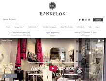 Tablet Screenshot of bankelok.com